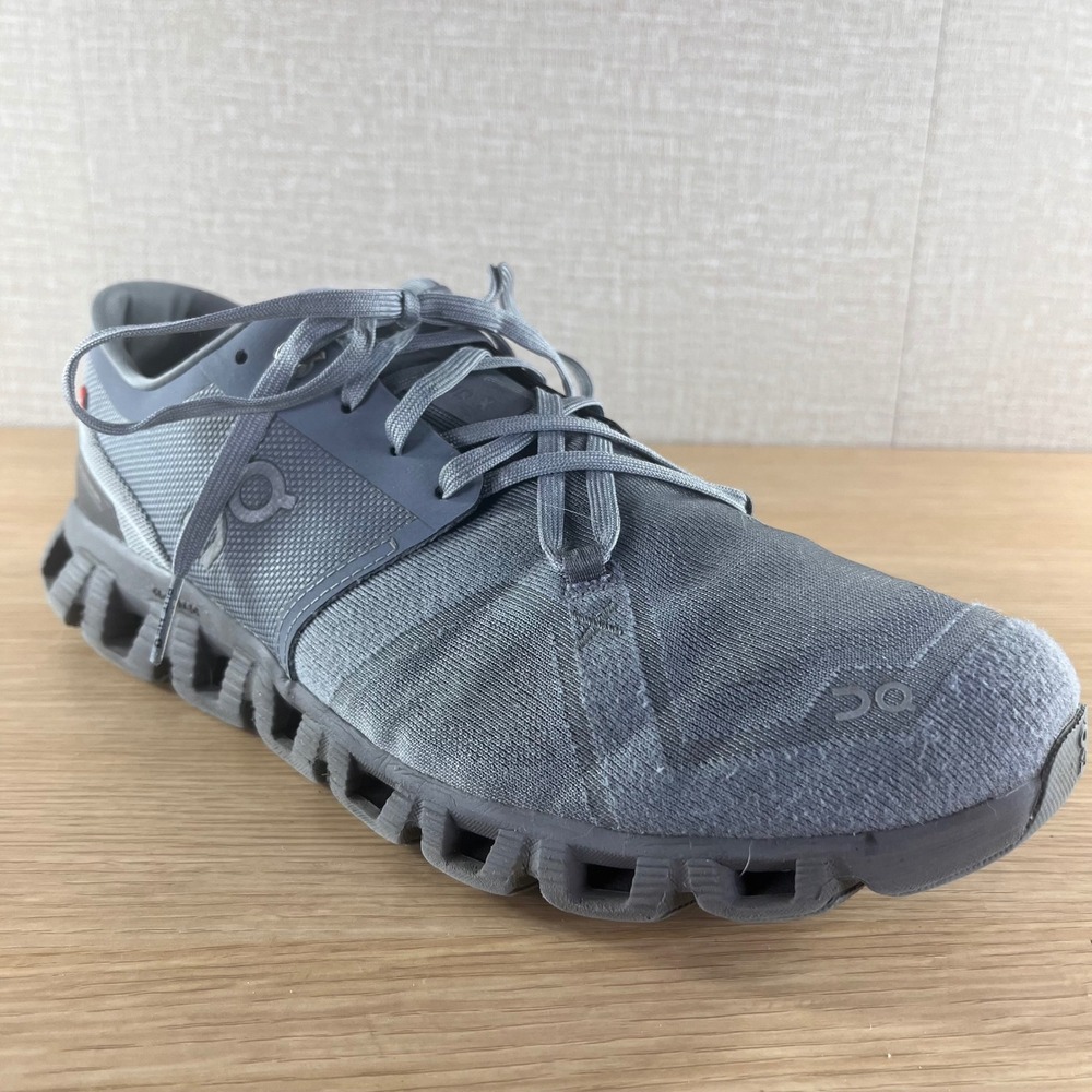On Cloud X Men's Running Training Shoes Gray US 9.5 EU 43 CloudTec Sneakers